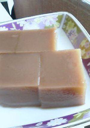 夏定番♪ コーヒー風味の水羊羹-レシピのメイン写真