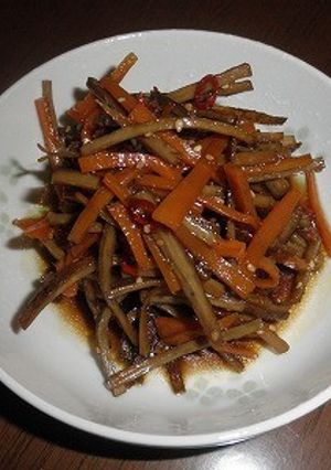 きんぴらごぼう-レシピのメイン写真