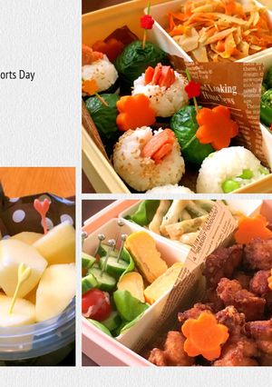 三世代みんな歓喜♪ 運動会弁当2016-レシピのメイン写真
