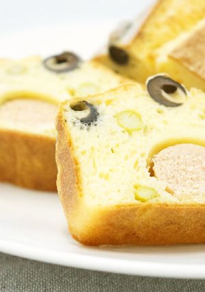 明太子のケーク・サレ-レシピのメイン写真