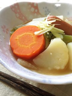 野菜たっぷり和風味噌ポトフ-レシピのメイン写真