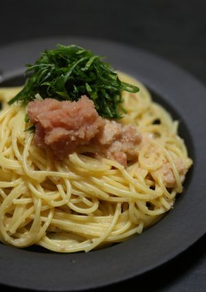 天然だしパックで作る 和風明太子パスタ-レシピのメイン写真