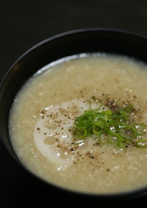 天然だしパックで作る おろし蓮根の味噌汁-レシピのメイン写真