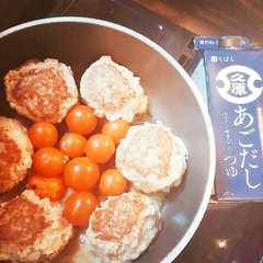 รูปของ あごだしつゆで和風ハンバーグ