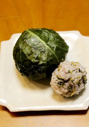 野沢菜のめはり寿司-レシピのメイン写真