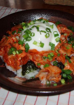やっぱ定番でしょ?☆豚キム丼☆-レシピのメイン写真