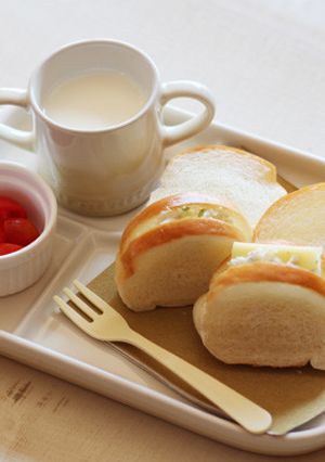 【離乳食完了期】ロールパンツナサンド-レシピのメイン写真