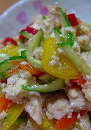◎ささみと野菜の柚子ポン酢◎-レシピのメイン写真