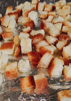食パンリメイク！手作りクルトン♪無塩です-レシピのメイン写真