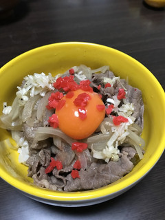ごま油香る牛丼-レシピのメイン写真
