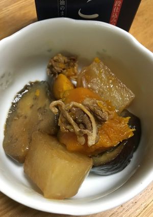 あごだしつゆを使った 煮物-レシピのメイン写真
