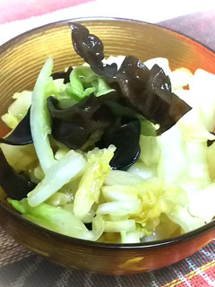 白菜と木耳の前菜中華風-レシピのメイン写真