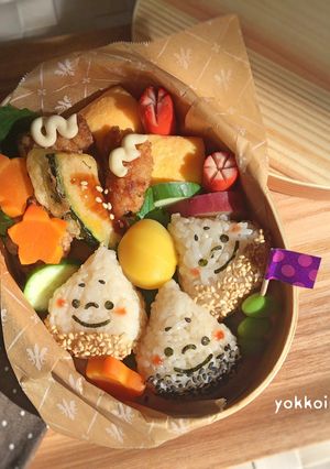 栗兄弟♫簡単♩遠足弁当☆秋弁当☆キャラ弁-レシピのメイン写真