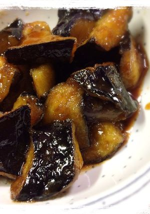超簡単☆時短おかず☆ナスの甘酢炒め-レシピのメイン写真