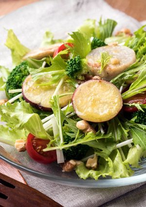 ホクホク♡秋野菜のゆずこしょうサラダ-レシピのメイン写真