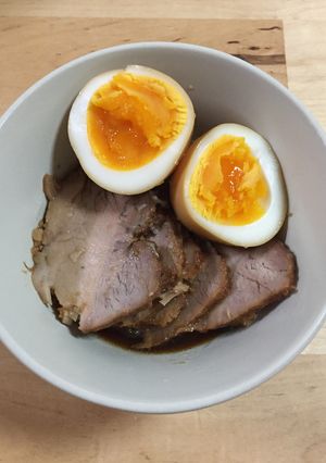 水から半熟卵お弁当サンドイッチにオススメ-レシピのメイン写真