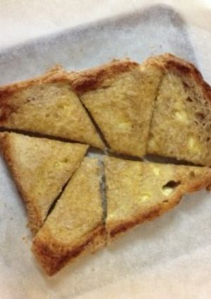 おやつに☆お砂糖とマヨのトースト-レシピのメイン写真