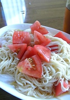 中華風？？ぶっ掛けそうめん-レシピのメイン写真