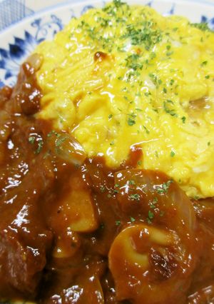 ふわとろデミグラオムライス-レシピのメイン写真