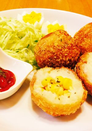肉巻きコロッケのシチュー味-レシピのメイン写真