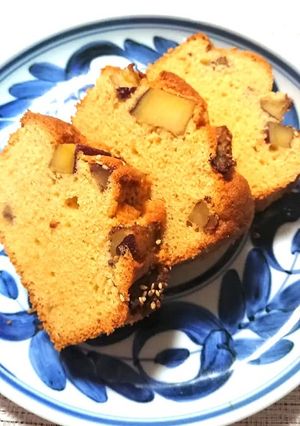 マロンペースト入米粉パウンドケーキ-レシピのメイン写真