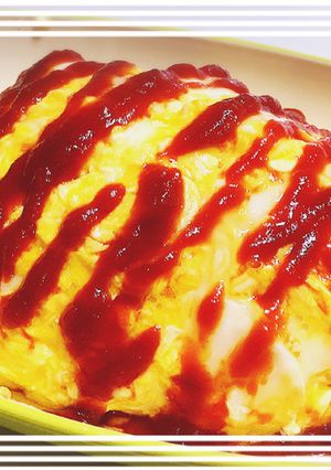 ひとつのフライパンでオムライス-レシピのメイン写真