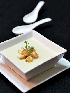 温かいポテトスープ-レシピのメイン写真