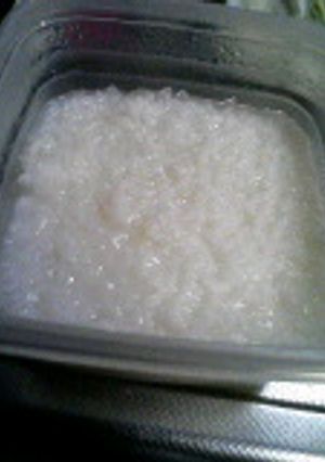 電子レンジでお粥作成＜離乳食用＞-レシピのメイン写真