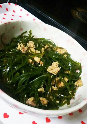 時短おつまみ❗切り昆布とツナのサッと炒め-レシピのメイン写真