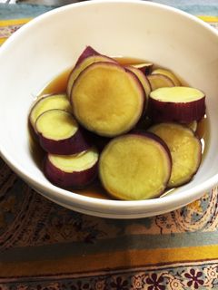 【20分】さつまいもしっとり煮-レシピのメイン写真