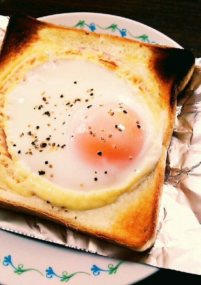 マヨハム目玉焼きトースト☆-レシピのメイン写真