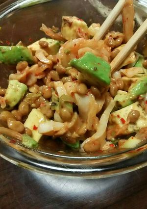 いか納豆アボキムチ-レシピのメイン写真