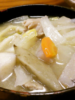 うどん入り野菜たっぷり豚汁♪-レシピのメイン写真
