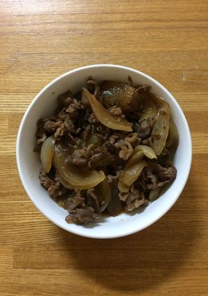 牛甘辛煮-レシピのメイン写真