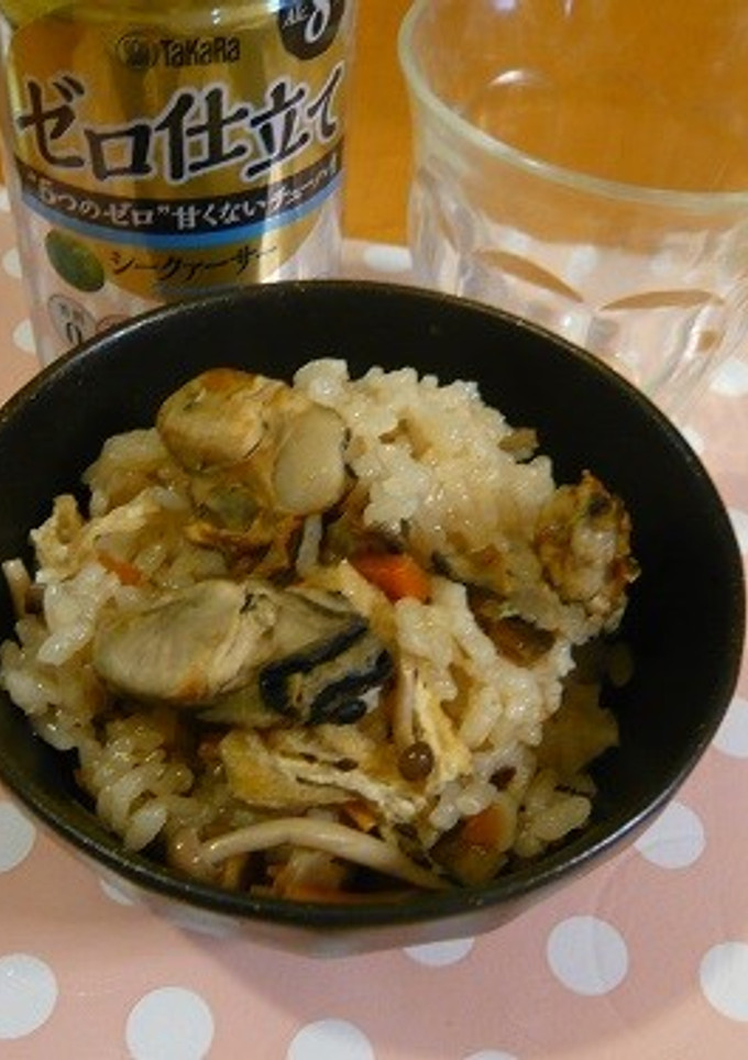 牡蠣の炊き込みご飯-レシピのメイン写真