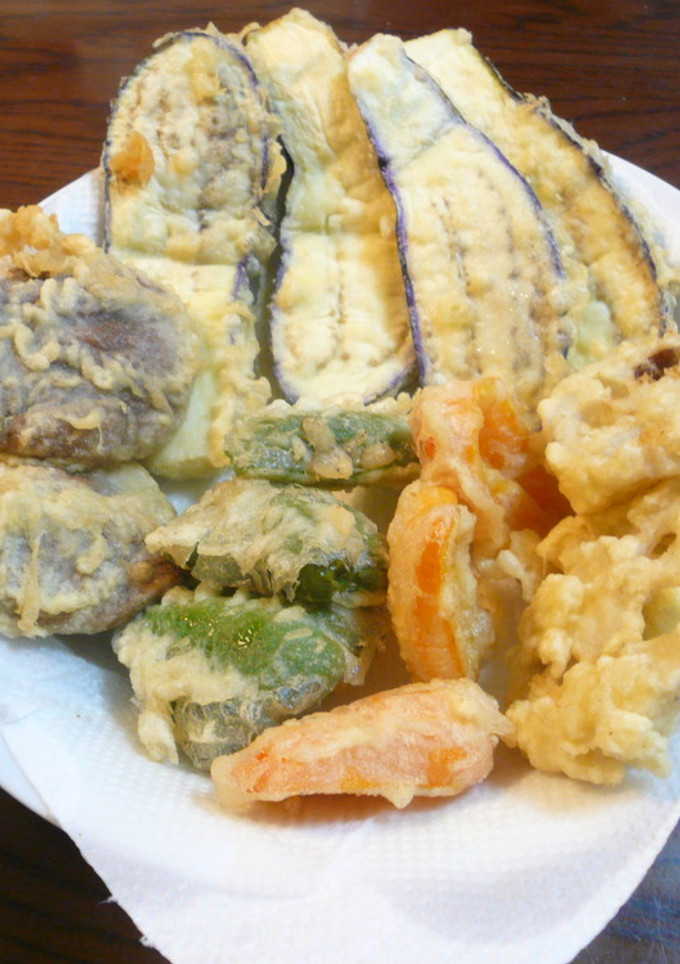 季節野菜の精進揚げ（秋）-レシピのメイン写真