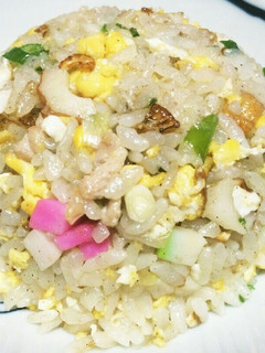 焼きそば具材残りでシャンタン炒飯-レシピのメイン写真