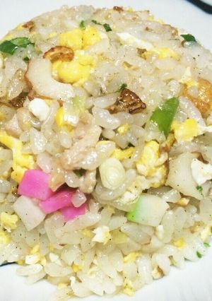 焼きそば具材残りでシャンタン炒飯-レシピのメイン写真