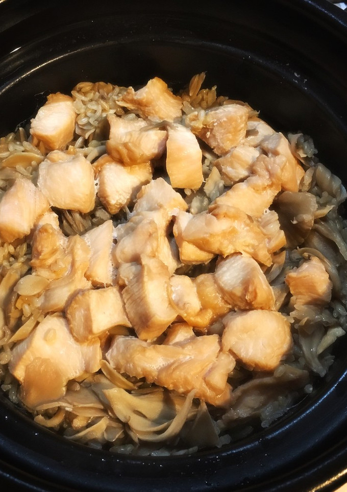 簡単♫鶏胸肉と舞茸の炊き込みご飯☆-レシピのメイン写真