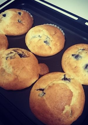 ブルーベリークリームチーズマフィン-レシピのメイン写真