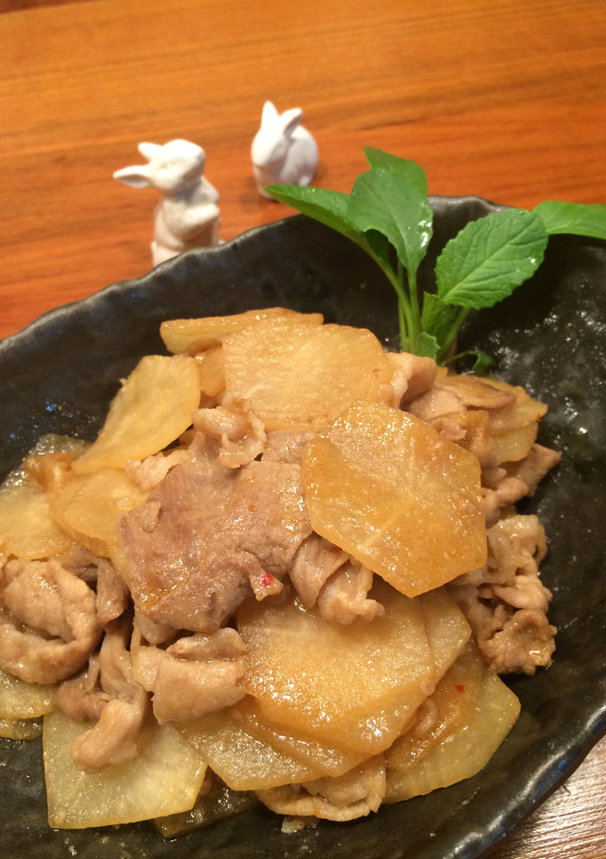 豚と大根の炒め物-レシピのメイン写真