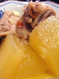 夏の煮物!! 冬瓜とスペアリブの煮物-レシピのメイン写真