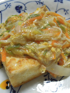 野菜たっぷり餡かけ豆腐-レシピのメイン写真