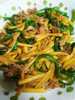 簡単!青椒肉絲 じゃがいもver.-レシピのメイン写真