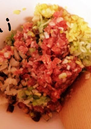 肉まん.焼売の中身-レシピのメイン写真