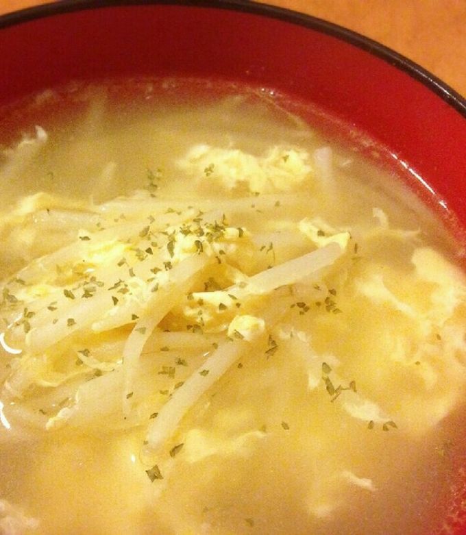 節約and時短!もやしと卵のスープ-レシピのメイン写真