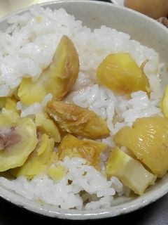 秋の味覚☆簡単☆栗ご飯-レシピのメイン写真