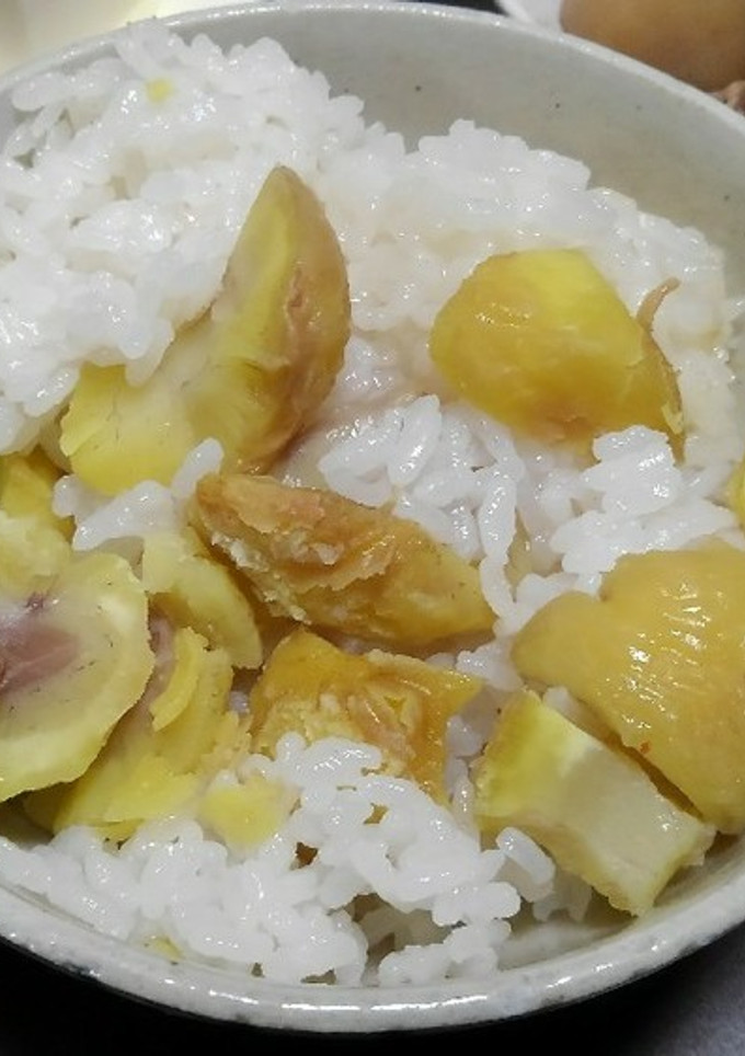 秋の味覚☆簡単☆栗ご飯-レシピのメイン写真