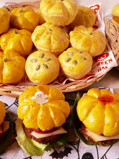 かぼちゃのハロウィンバーガー-レシピのメイン写真