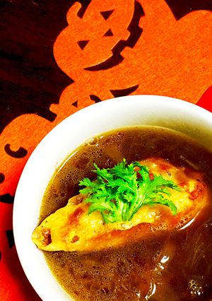 バケットあとのせ オニオングラタンスープ-レシピのメイン写真